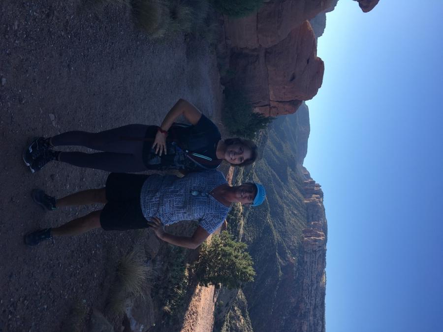 Hiking the Colorado National Monument with my mom